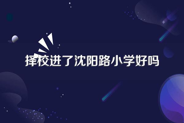 武汉沈阳路小学三个校区区别