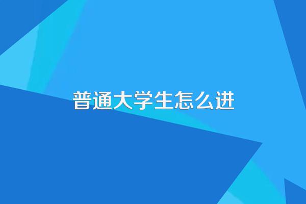 大学生有那种渠道可以进入政府工作如大学生村官,公务员