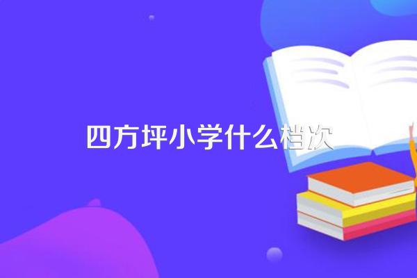 四方坪小学什么档次